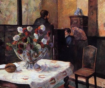The artists home: Interior of the Painter's House, rue Carcel