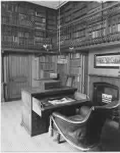 Walter Scotts study in Abbotsford 