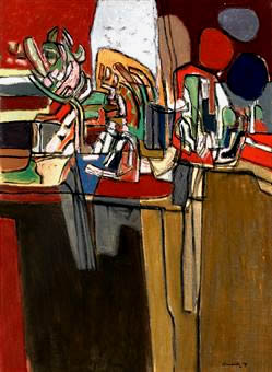 Corneille Jardin oil painting