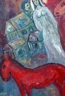 Chagall fake painting