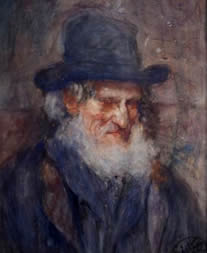 Old Willem wanderer in Haarlem