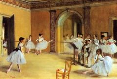 Authentic Degas painti ng