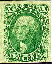 George Washington Ten Cent Stamp