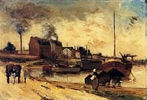 Cail Factories and Quai de Grenelle) Paul Gauguin