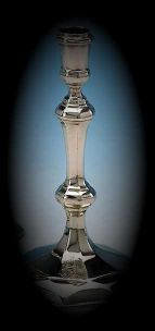 Silver candlestick