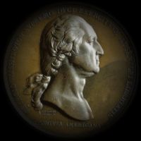 Washington - before Boston peace medal.