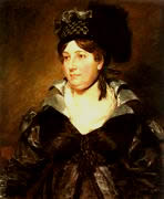 John Constable oil painting of Mrs. James Pulham, c. 1823