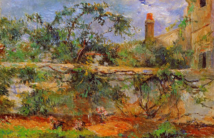 Party wall. Paul Gauguin 
