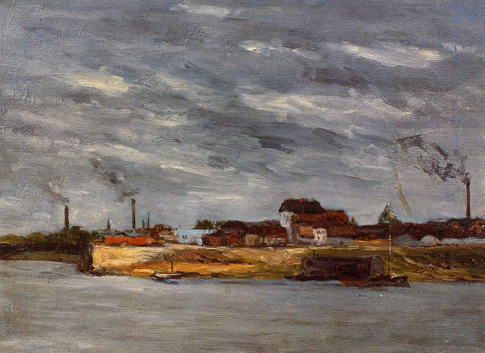 Port de Javel. Paul Gauguin
