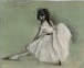Fake Degas Pastel Ballerina