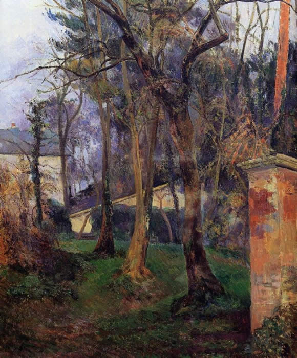 Abandoned Garden Rouen - Paul Gauguin