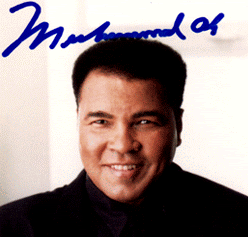 Fake Ali autograph