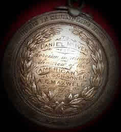 Lifesaving medal awarded to Maxwell