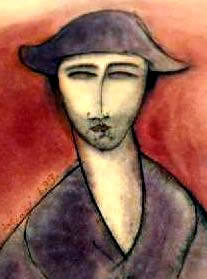 Modigliani fake portrait Ebay