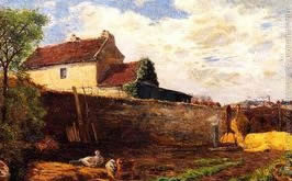 Geese on the farm Gauguin