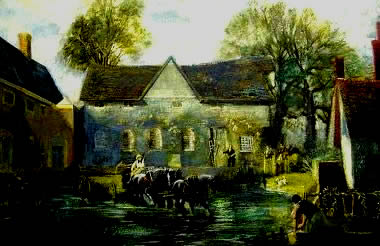 John Constable Fake painting by Tom Keating