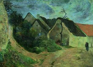 Landscape from Osny. Paul Gauguin