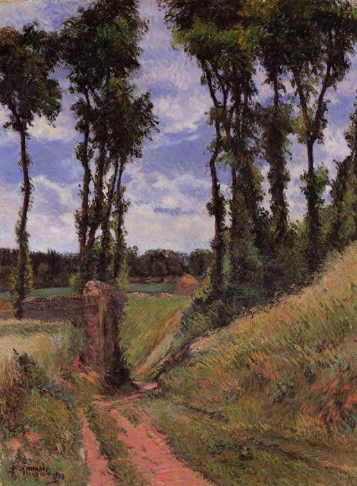 Poplars - Paul Gauguin