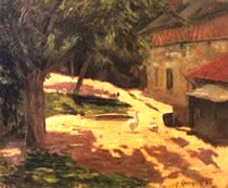 Poulailler - Paul Gauguin 