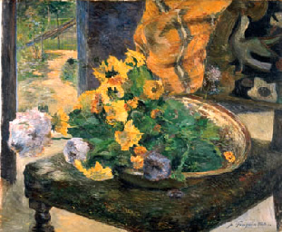 Pour faire un bouquet. Paul Gauguin