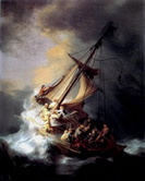 “Christ in the Storm on the Lake of Galilee” – Rembrandt