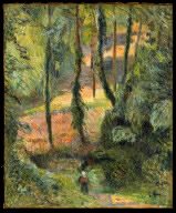 Forest Interior/ Sous-Bois - Paul Gauguin