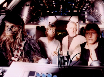 Fake Star Wars autograph