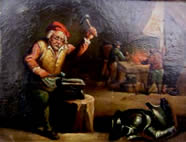 David Teniers fake painting